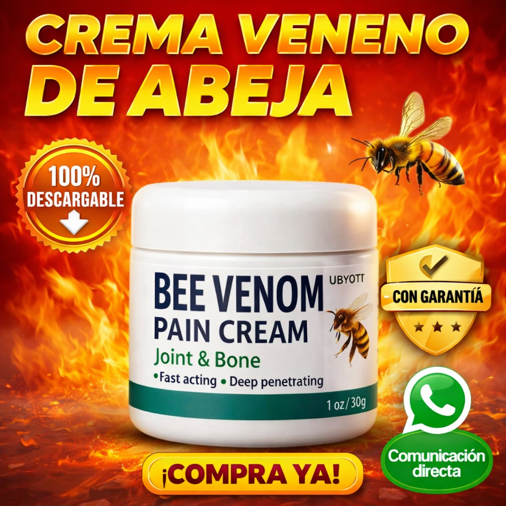 Crema Veneno de abeja